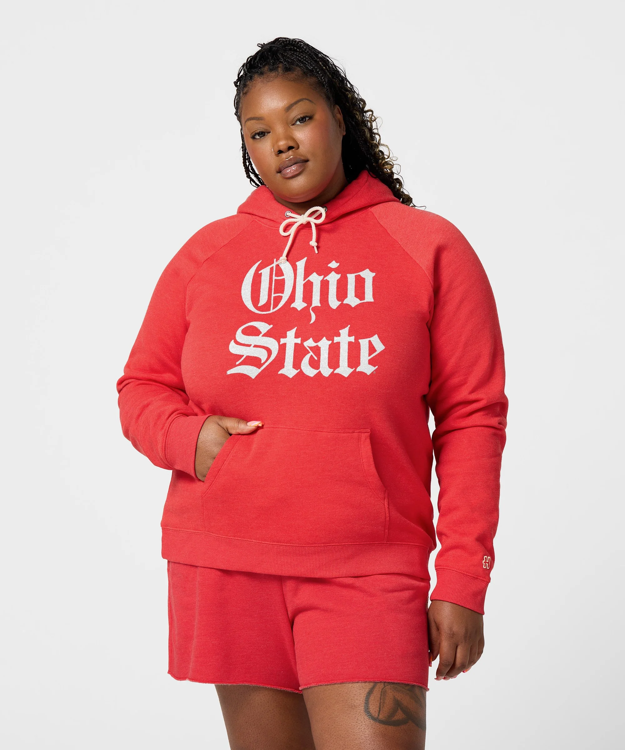 Women's OSU Olde English Hoodie - Image 3