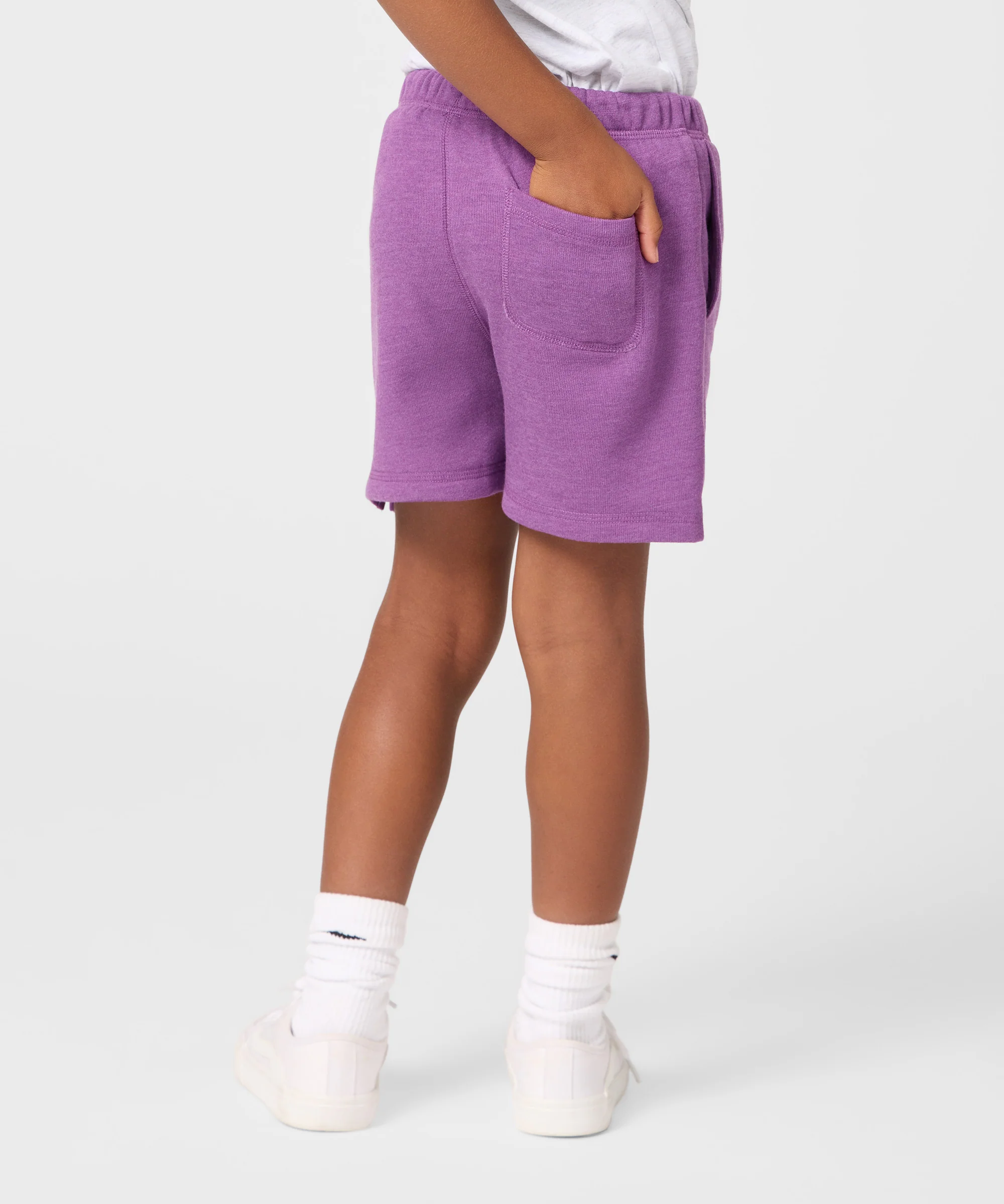 Youth Go-To Fleece Track Shorts - Image 8